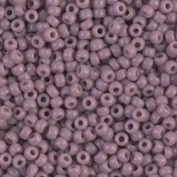 ROUND ROCAILLE 11/0 Opaque Mauve 410 ROUND ROCAILLE 11/0 Opaque Mauve 410