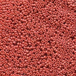 ROUND ROCAILLE 11/0 Opaque Matte Terra Cotta 2315 ROUND ROCAILLE 11/0 Opaque Matte Terra Cotta 2315