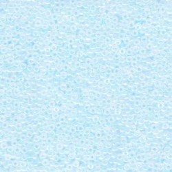 ROUND ROCAILLE 11/0 Light Aqua Ceylon 522 ROUND ROCAILLE 11/0 Light Aqua Ceylon 522