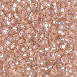 ROUND ROCAILLE 8/0 MATTE S/L LT BLUSH 23F ROUND ROCAILLE 8/0 MATTE S/L LT BLUSH 23F