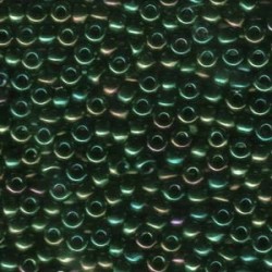 ROUND ROCAILLE 6/0 Metallic Green Iris 453 ROUND ROCAILLE 6/0 Metallic Green Iris 453