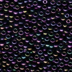 ROUND ROCAILLE 6/0 Metallic Purple Iris 454 ROUND ROCAILLE 6/0 Metallic Purple Iris 454