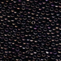 ROUND ROCAILLE 6/0 Metallic Brown Iris 458 ROUND ROCAILLE 6/0 Metallic Brown Iris 458