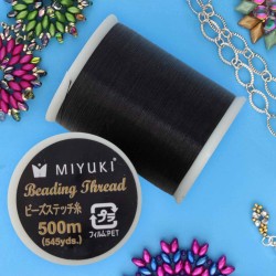 Thread 500 m (nylon) K4570-500/12 - черно Thread 500 m (nylon) K4570-500/12 - черно