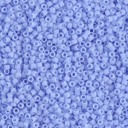DELICA ROUND 11/0 (1,6mm), DB-1587 Matted Opaque Agate Blue DELICA ROUND 11/0 (1,6mm), DB-1587 Matted Opaque Agate Blue