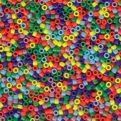 DELICA ROUND 11/0 (1,6mm), DB-MIX37 OPAQUE RAINBOW DELICA ROUND 11/0 (1,6mm), DB-MIX37 OPAQUE RAINBOW