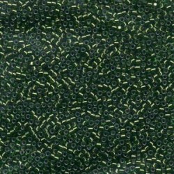 DELICA ROUND 11/0 (1,6mm), DB-182 Copper Lined Olivine DELICA ROUND 11/0 (1,6mm), DB-182 Copper Lined Olivine