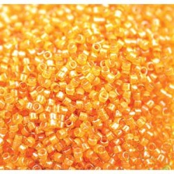 DELICA ROUND 11/0 (1,6mm), DB-2045 Luminous Mango DELICA ROUND 11/0 (1,6mm), DB-2045 Luminous Mango