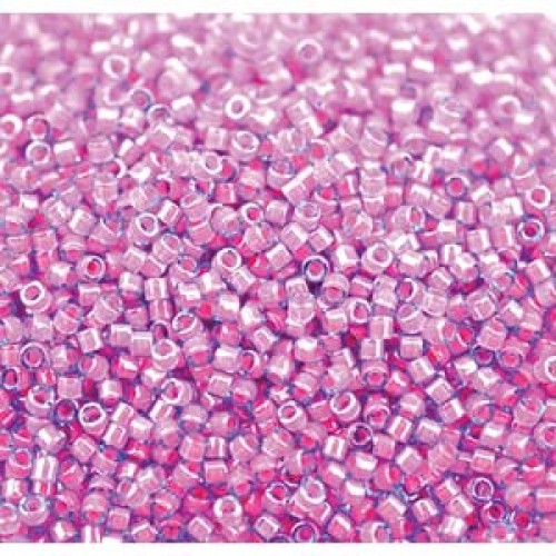 DELICA ROUND 11/0 (1,6mm), DB-2048 Luminous Pink Taffy
