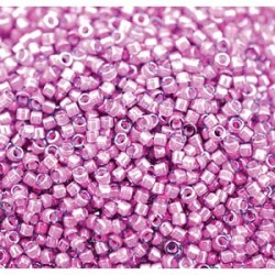 DELICA ROUND 11/0 (1,6mm), DB-2049 Luminous  Hot Pink DELICA ROUND 11/0 (1,6mm), DB-2049 Luminous  Hot Pink