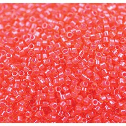 DELICA ROUND 11/0 (1,6mm), DB-2051 Luminous Poppy Red