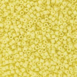DELICA ROUND 11/0 (1,6mm), DB-2101 Duracoat Opaque Lt Lemon Ice DELICA ROUND 11/0 (1,6mm), DB-2101 Duracoat Opaque Lt Lemon Ice