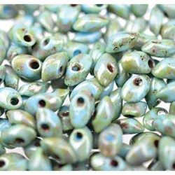 LONG MAGATAMA TURQUOISE PICASSO 4514 LONG MAGATAMA TURQUOISE PICASSO 4514