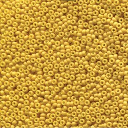 ROUND ROCAILLE 11/0 Opaque Matte Canary 2311 ROUND ROCAILLE 11/0 Opaque Matte Canary 2311