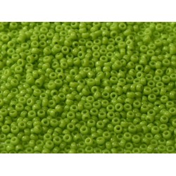 ROUND ROCAILLE 15/0 Opaque Chartreuse 416 ROUND ROCAILLE 15/0 Opaque Chartreuse 416