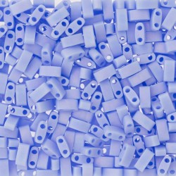 Half TILA Opaque Light Periwinkle Matted AB HTL-494FR Half TILA Opaque Light Periwinkle Matted AB HTL-494FR