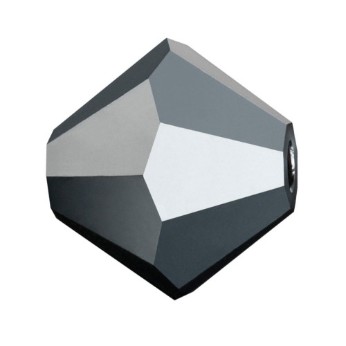 БИКОН 4 мм, 31 бр./ връзка ХЕМАТИТ