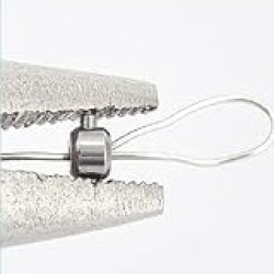 CRIMP BEAD LOCK CYLINDRICAL Stainless steel 3 mm  10 pcs