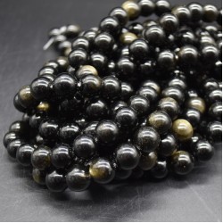 Obsidian Black 8mm    Obsidian Black 8mm