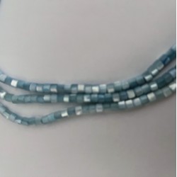 Mother Of Pearl Spacer Blue 3X4 mm