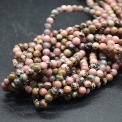 Rhodonite 4mm Rhodonite 4mm