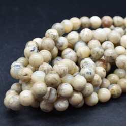 БЯЛ (КРЕМАВ) ОПАЛ НАТУРАЛЕН 6mm