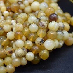 YELLOW OPAL NATURAL  8mm YELLOW OPAL NATURAL  8mm