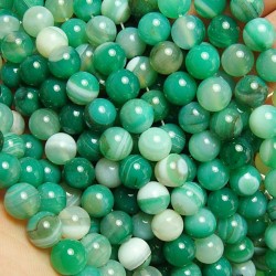 AGATE GREEN 8mm  AGATE GREEN 8mm