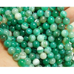 AGATE - green 4 mm  AGATE - green 4 mm