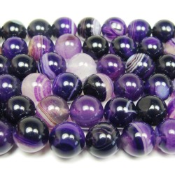 AGATE Purple 4mm  AGATE Purple 4mm