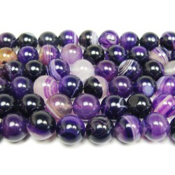 AGATE Purple 4mm  AGATE Purple 4mm