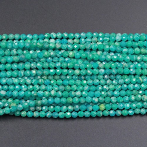 Amazonite Green Faceted 3mm