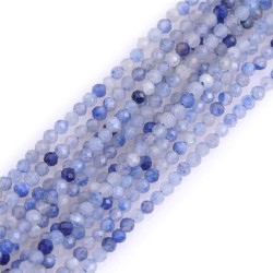 АВАНТЮРИН СИН ФАСЕТИРАН 2 мм