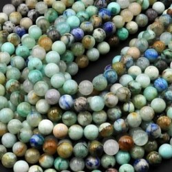 Azurite Chrysocolla 8 mm 