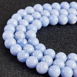 АХАТ "СИНЯ ДАНТЕЛА"  5 mm