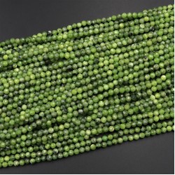 НЕФРИТ КАНАДСКИ ФАСЕТИРАН 3мм