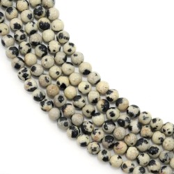 Dalmatian Jasper - 4mm