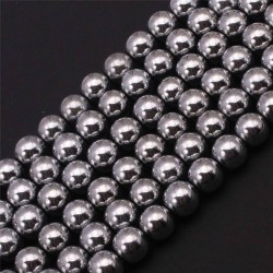 Hematite Steel Colour 6mm Hematite Steel Colour 6mm