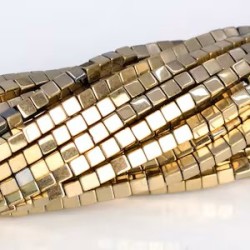 ХЕМАТИТ  КУБ ЗЛАТИСТ 3mm