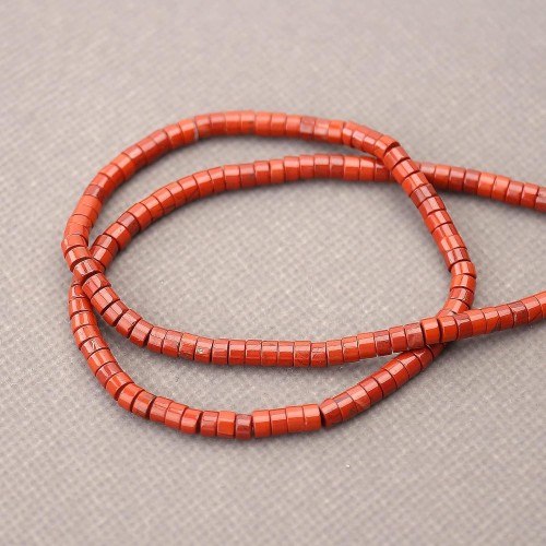 ЯСПИС ЧЕРВЕН РАЗДЕЛИТЕЛ ХАЙШИ ДИСК 2X4 mm