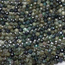 ЛАБРАДОРИТ СИВОЗЕЛЕН 3 mm ФАСЕТИРАН