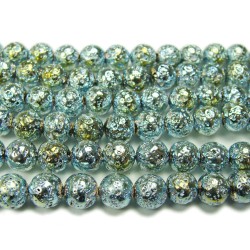 Lava Metalic Blue 6mm  Lava Metalic Blue 6mm