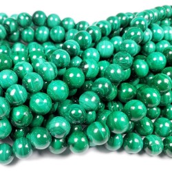 Malachite Natural 8mm  Malachite Natural 8mm