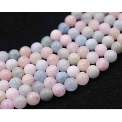 BERYL MORGANITE 8mm BERYL MORGANITE 8mm