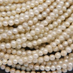Естествени перли кръгли 4 мм
