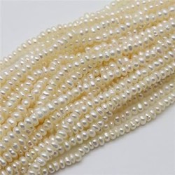 Freshwater Pearls Round 3 mm Freshwater Pearls Round 3 mm