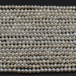 Freshwater Pearls Round 3 mm A Grade Freshwater Pearls Round 3 mm A Grade
