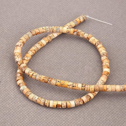 ЯСПИС БЕЖОВ (ПЕЙЗАЖЕН) РАЗДЕЛИТЕЛ ХАЙШИ ДИСК 2X4 mm