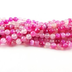 AGATE Pink 4mm  AGATE Pink 4mm