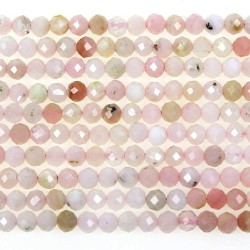 Pink Opal Faceted 2,5 mm Pink Opal Faceted 2,5 mm
